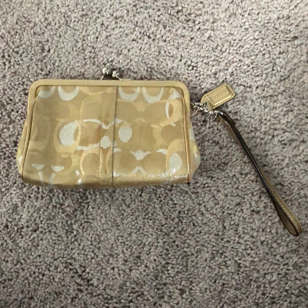 Coach wristlet